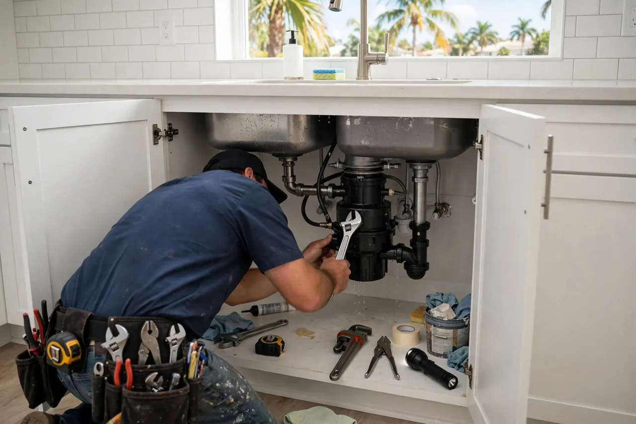 Garbage disposal repair: what to do when it hums but won't spin